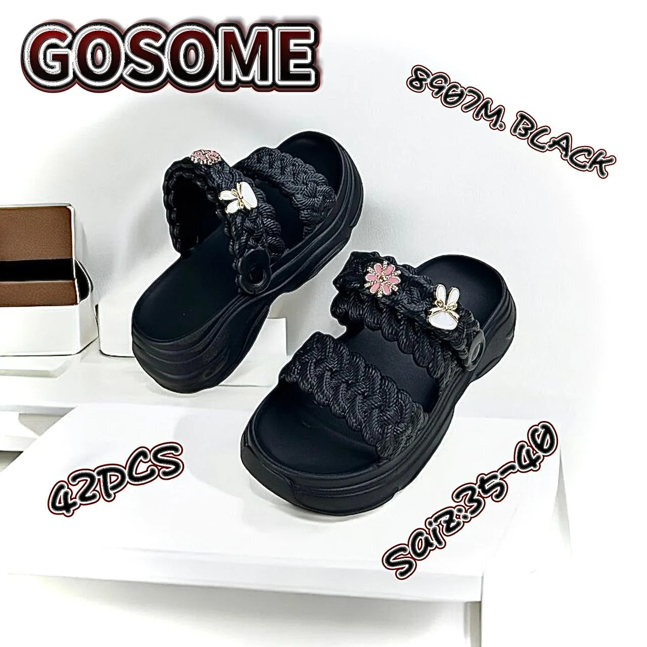 8907M HITAM GOSOME